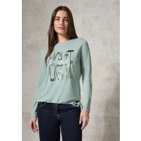Cecil Langarmshirt mit Rundhalsausschnitt von cecil