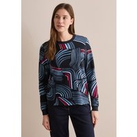 Cecil Langarmshirt mit Rundhalsausschnitt Cecil Langarmshirt mit Rundhalsausschnitt von cecil