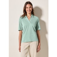 Cecil Poloshirt in Leinen-Optik Cecil Poloshirt in Leinen-Optik von cecil