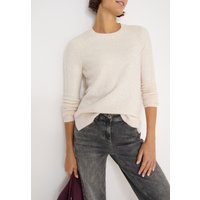 Cecil Rundhalspullover mit Rippbündchen Cecil Rundhalspullover mit Rippbündchen von cecil