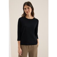 Cecil Rundhalsshirt aus Baumwolle mit Stretchante Cecil Rundhalsshirt aus Baumwolle mit Stretchante von cecil
