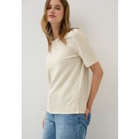 Cecil Rundhalsshirt mit seitlichen Knopfdetails Cecil Rundhalsshirt mit seitlichen Knopfdetails von cecil