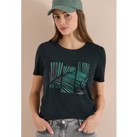 Cecil Rundhalsshirt Rundhalsausschnitt von cecil