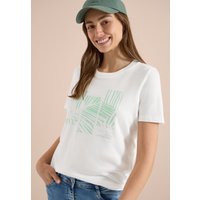 Cecil Rundhalsshirt Rundhalsausschnitt Cecil Rundhalsshirt Rundhalsausschnitt von cecil