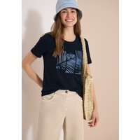 Cecil Rundhalsshirt Rundhalsausschnitt von cecil