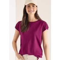 Cecil Rundhalsshirt mit Raffung Cecil Rundhalsshirt mit Raffung von cecil