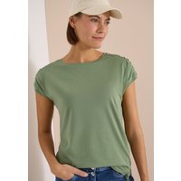 Cecil Rundhalsshirt mit Raffung Cecil Rundhalsshirt mit Raffung von cecil