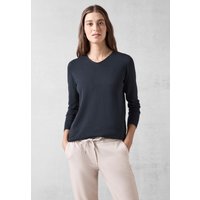 Cecil Strickpullover mit abgerundetem V-Ausschnitt von cecil