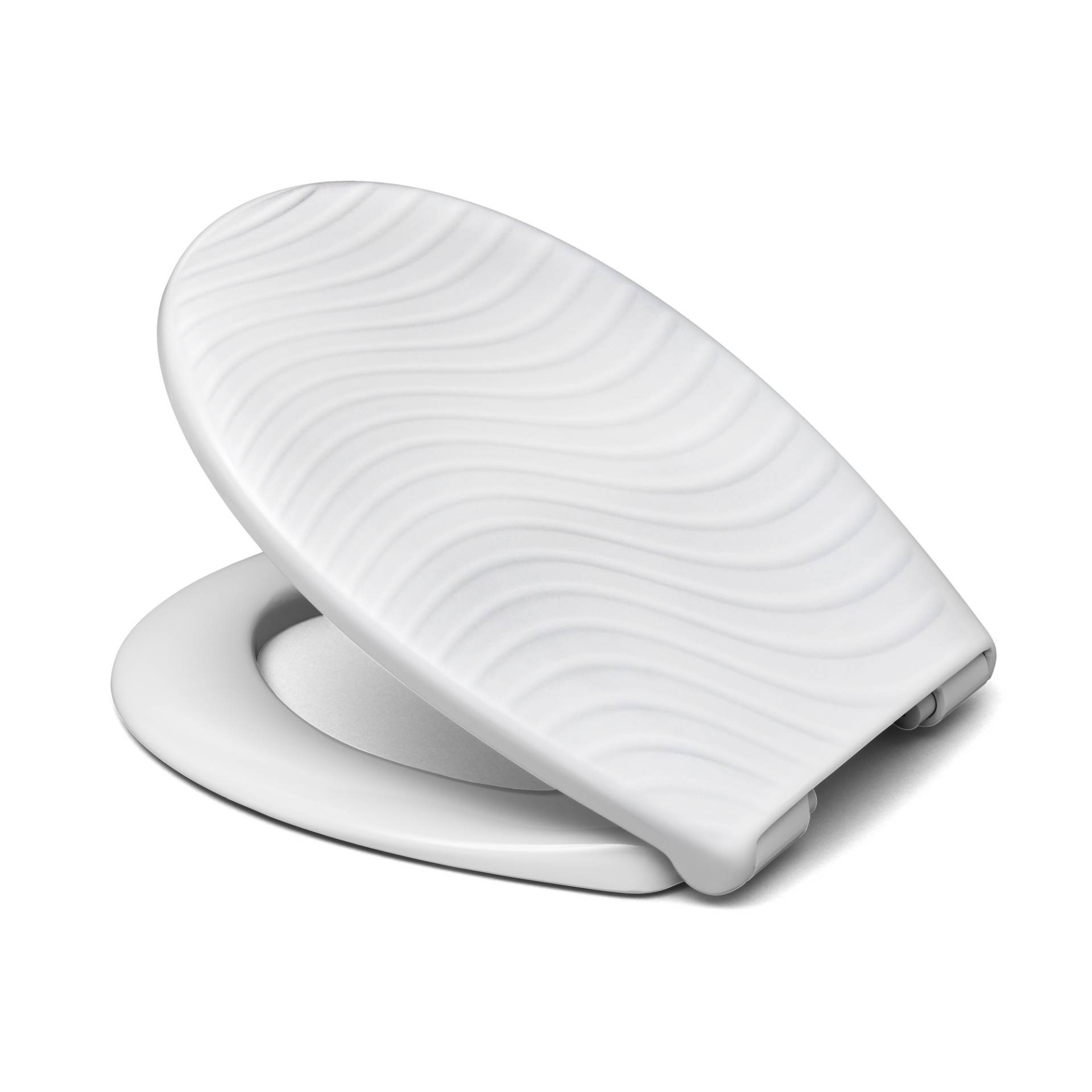 cedo WC-Sitz 'Bondi Beach Waves' weiß mit Absenkautomatik cedo WC-Sitz 'Bondi Beach Waves' weiß mit Absenkautomatik von cedo
