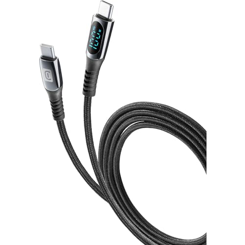 CellularLine Display Cable 2m USB Typ-C/Typ-C Black Schwarz CellularLine Display Cable 2m USB Typ-C/Typ-C Black Schwarz von cellularline