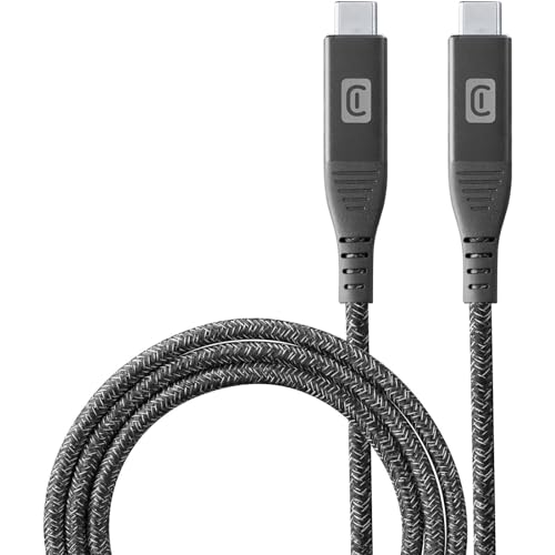 Cellularline 5A Fast Transfer Cable 1m USB Typ-C/ Typ-C Black Cellularline 5A Fast Transfer Cable 1m USB Typ-C/ Typ-C Black von cellularline