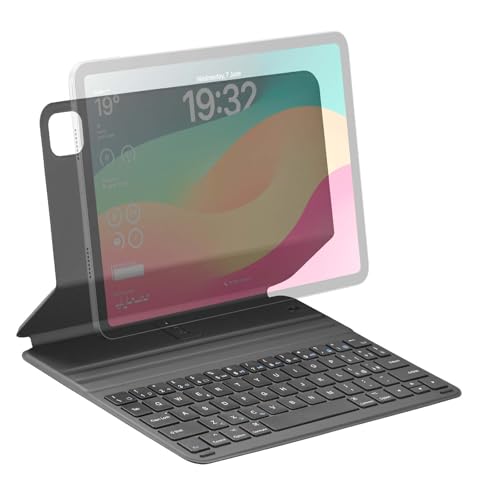 cellularline Schutzhülle Keyboard Case mit integrierter kabelloser Tastatur, italienisches QWERTY-Layout, kompatibel mit iPad bis zu 11 Zoll, Magnetsystem, Schlafmodus, Standfunktion, Schwarz cellularline Schutzhülle Keyboard Case mit integrierter kabelloser Tastatur, italienisches QWERTY-Layout, kompatibel mit iPad bis zu 11 Zoll, Magnetsystem, Schlafmodus, Standfunktion, Schwarz von cellularline