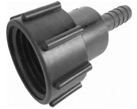 IBC Container - Adapter S60x6 (DIN 61) IG auf Schlauchtülle 3/4" Verbinder Auslaufhahn Wasserhahn Wassertank von centy.eu