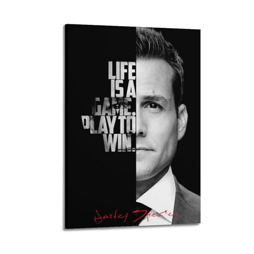 ceok Harvey Specter Filmposter Wandkunst Dekor Druck Bild Gemälde für Wohnzimmer Schlafzimmer Dekoration 60 x 90 cm Rahmenstil ceok Harvey Specter Filmposter Wandkunst Dekor Druck Bild Gemälde für Wohnzimmer Schlafzimmer Dekoration 60 x 90 cm Rahmenstil von ceok