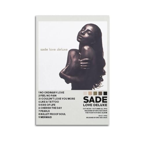 ceok Sade Poster Love Deluxe Moive Poster Wandkunst Dekor Druck Bild Gemälde für Wohnzimmer Schlafzimmer Dekoration 40 x 60 cm ungerahmt von ceok