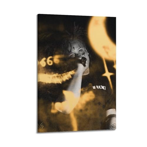 ceok Trippie Redd Nocturnal Moive Poster, Wandkunst, Dekordruck, Bild, Gemälde für Wohnzimmer, Schlafzimmer, Dekoration, 30 x 45 cm, Rahmenstil ceok Trippie Redd Nocturnal Moive Poster, Wandkunst, Dekordruck, Bild, Gemälde für Wohnzimmer, Schlafzimmer, Dekoration, 30 x 45 cm, Rahmenstil von ceok
