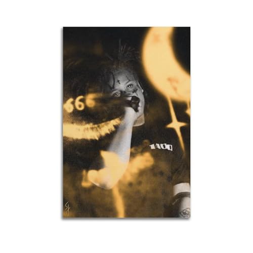 ceok Trippie Redd Nocturnal Moive Poster, Wandkunst, Dekordruck, Bild, Gemälde für Wohnzimmer, Schlafzimmer, Dekoration, 40 x 60 cm, ungerahmt von ceok