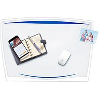cep Schreibtischunterlage Ice Blue transparent/blau Kunststoff 64,2 x 43,8 cm, 1 St. von CEP