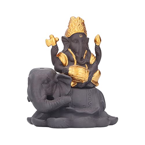 Elefantengott Statue Ornamente, Räucherstäbchenhalter Viele Funktionen für Meditationsraum zur Einweihung von cersalt