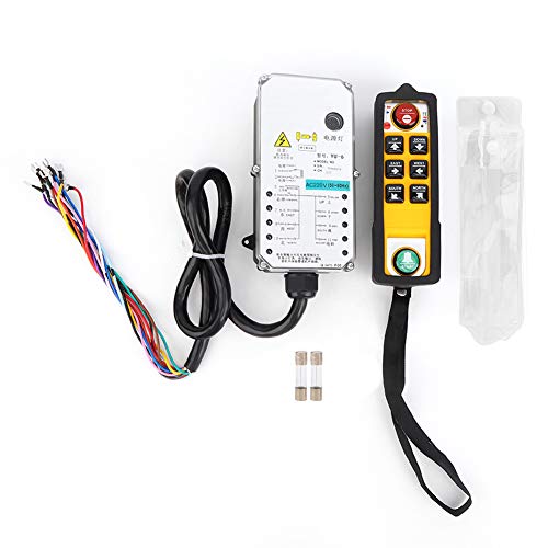 Funkfernbedienung mit stabilem Kran, Hubkranhubsteuerung, Fallschutz wasserdicht für Kohlebergbaugeräte Betonpumpen Kranförderer(AC220V) von GZD