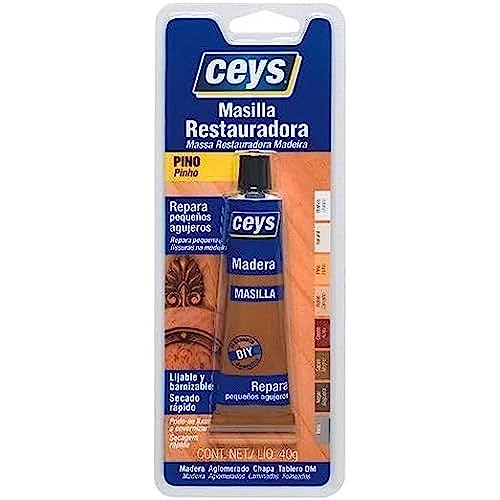 Ceys - Reparaturspachtel für Holz - repariert kleine Löcher - Farbe Kiefer von ceys