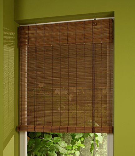 CG-Sonnenschutz Bambusrollo Bambus Holzrollo Kirschbaum/Braun (100 x 160 cm) von CG-Sonnenschutz