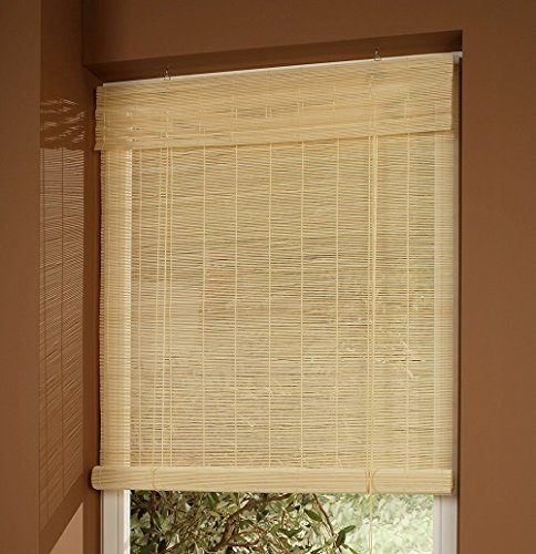 CG-Sonnenschutz Bambusrollo Bambus Holzrollo Natur (90 x 240 cm) von cg-sonnenschutz