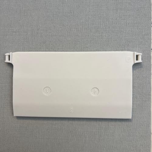 cg-sonnenschutz 20 Stück Beschwerungsplatten Breite 89 mm Gewichte für Vertikaljalousie Lamellen Vorhang Vorhang-Lamellen weiß aus Kunststoff von cg-sonnenschutz