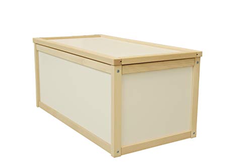Your's Choice NEUE HOLZSPIELZEUG BOX STORAGE UNIT KINDER KINDER BRUST BOXEN BANK WEIß BILLIG von chaand export