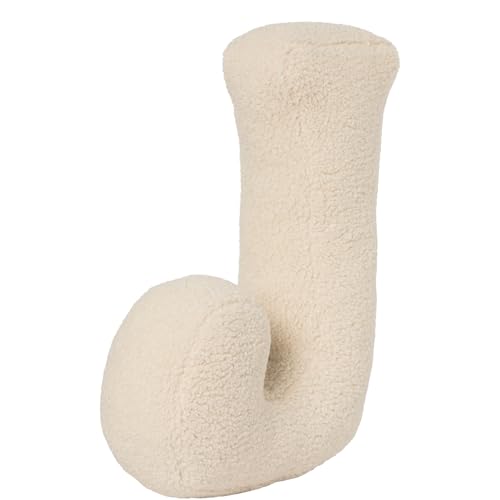 champracer Buchstaben Kissen, Englisches Alphabet Kissen, Initialenkissen, Buchstabenkissen Mit Englischem Alphabet Von A Bis Z, für Sofa, Schlafzimmer, Wohnzimmerdekor (J,40 * 35 * 10 cm) von champracer