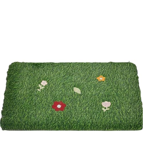 Kunstrasen-Fußmatte, dicker Rasenteppich für drinnen und draußen,Realistische Kunstrasenmatte,40x60cm Kunstrasenteppich mit PRT-Rückseite ohne Schmutz, haustierfreundlich,synthetische Fußmatte (D) Kunstrasen-Fußmatte, dicker Rasenteppich für drinnen und draußen,Realistische Kunstrasenmatte,40x60cm Kunstrasenteppich mit PRT-Rückseite ohne Schmutz, haustierfreundlich,synthetische Fußmatte (D) von champracer