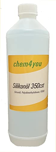 1000ml Silikonöl 350cst 100% rein 1Liter Siliconöl 350cst Pouring, Laufbandöl, Latexpflege von Chemdiscount