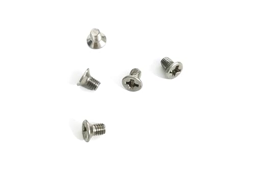 ChenGong Festplattenschrauben für PC-Computergehäuse, 2,5 Zoll HDD, 100 Stück, M3 x 5 mm, Kreuzschlitzschraube, Flach- und Senkkopf, Silber ChenGong Festplattenschrauben für PC-Computergehäuse, 2,5 Zoll HDD, 100 Stück, M3 x 5 mm, Kreuzschlitzschraube, Flach- und Senkkopf, Silber von chengong