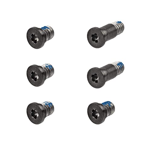 ChenGong - Space Gray Schrauben, 6-teilig, 1 Set Untergehäuseschrauben, Pentalobe P5 923-01413, Ersatz kompatibel mit 13 Zoll A1706 2016 2017 A1989 2018 2019 A2251 2020 (Space Gray) von chengong
