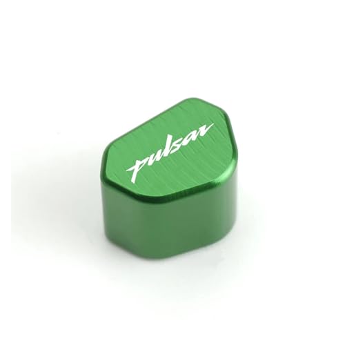 CNC-Blinkerschalterknopf Für Bajaj Pulsar 200 NS/200 RS/200 AS Zubehör CNC-Aluminium-Motorrad-Blinkerschalterkappe(Green) von chennini