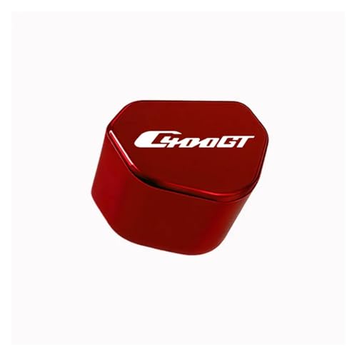 CNC-Blinkerschalterknopf Für C400GT C400 GT C 400 400GT 2019–2025 Aluminium-Blinkerschalter-Tastenkappen-Zubehör(Red) von chennini