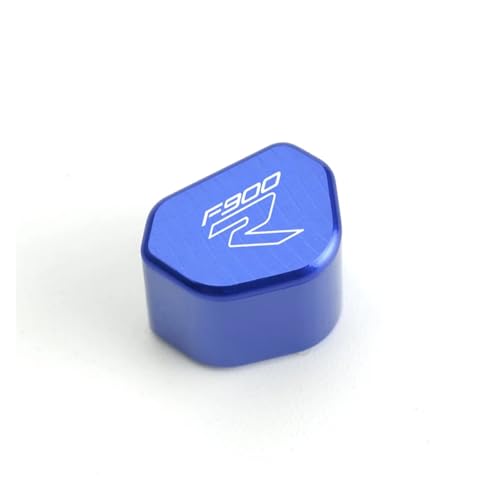 CNC-Blinkerschalterknopf Für F900R F900XR F 900 R F900 XR 900XR F900r Motorrad CNC-Schalterknopf Blinkerschalter-Schlüsselkappe(Blue) von chennini