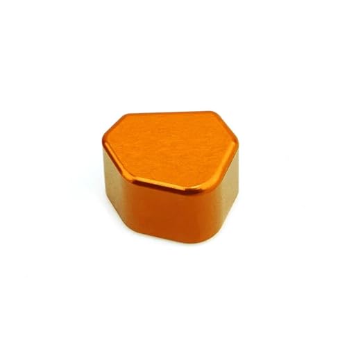 CNC-Blinkerschalterknopf Für FJ09 FJ 09 FJ-09 MT09 MT-09 2014–2021 2022 2023 Motorrad-Blinkerschalter, Tastenkappe, Zubehör(No Logo Orange) von chennini
