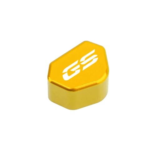 CNC-Blinkerschalterknopf Für GS Motorrad CNC-Zubehör Schalterknopf Blinker-Tastenkappe(Yellow) von chennini