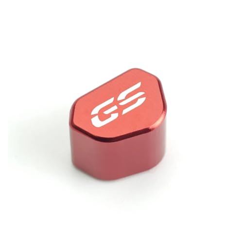 CNC-Blinkerschalterknopf Für GS R1250GS R1200GS F850GS F800GS F750GS F650GS Motorrad CNC-Zubehör Schalterknopf Blinkerkappe Passend In 7 Farben(Red) von chennini
