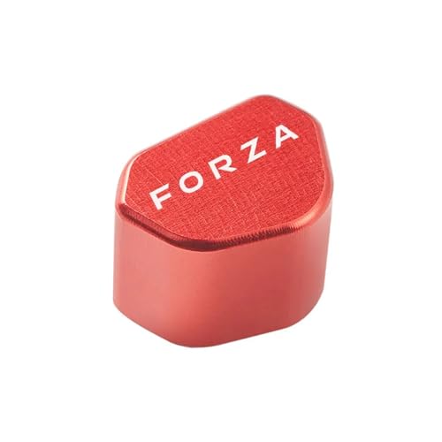 CNC-Blinkerschalterknopf Für HON@&DA Forza 125 250 300 350 750 2022 2023 2024 2025 Motorrad CNC-Blinkerschalter-Tastenkappe(Red) von chennini