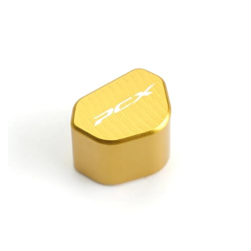 CNC-Blinkerschalterknopf Für Hon@&da PCX125 PCX150 PCX160 PCX 125 150 160 Motorradzubehör Schalterknopf Blinkerschalter Schlüsselkappe Zubehör(Yellow) von chennini