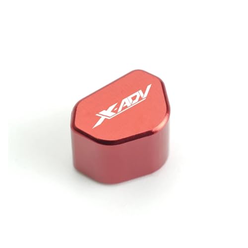 CNC-Blinkerschalterknopf Für Hon@&da XADV X-ADV 750 XADV750 2017–2025 Zubehör CNC-Aluminium-Motorrad-Blinkerschalterkappe(Red) von chennini