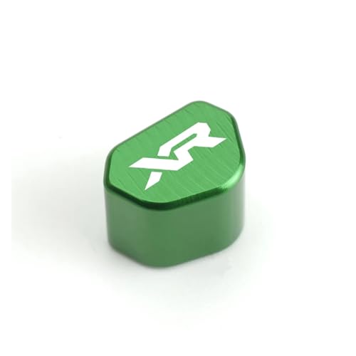 CNC-Blinkerschalterknopf Für Hon@&da & XR230MOTARD XR 230 250 400 125 Motorrad CNC-Schalterknopf Blinkerschalter-Schlüsselkappe(Green) von chennini