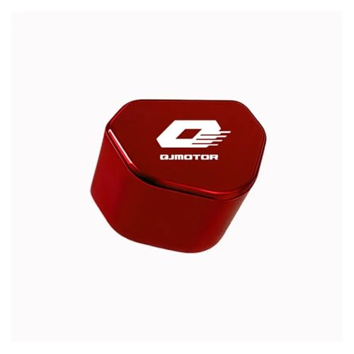 CNC-Blinkerschalterknopf Für QJMOTO QJ SRT 800 800X 800SX 800SRT Aluminium-Blinkerschalter-Tastenkappen-Zubehör(Red) von chennini