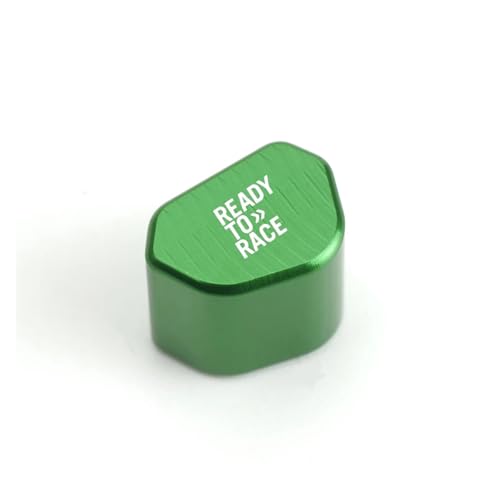 CNC-Blinkerschalterknopf Für Ready To Race Duke 390 690 790 890 1190 Rc 1290 Adv Adventure Motorrad-Blinkerschalter-Tastenkappen-Zubehör(Green) von chennini