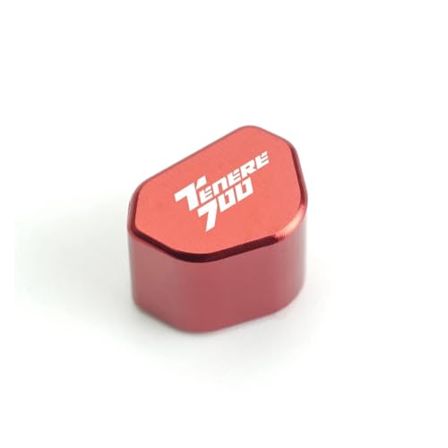 CNC-Blinkerschalterknopf Für TENERE 700 Tenere700 2019 2020 Motorrad CNC-Blinkerschalterkappe Zubehör(Red) von chennini