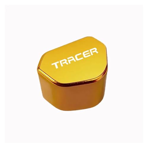 CNC-Blinkerschalterknopf Für Tracer 700GT 700 900 GT 900GT TRACER700GT Aluminium-Blinkerschalter-Tastenkappen-Zubehör(Yellow) von chennini