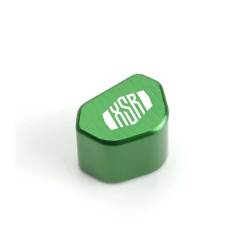CNC-Blinkerschalterknopf Für XSR700 XSR 700 XSR900 900 XSR125 155 Zubehör CNC Aluminium Motorrad-Blinkerschalterkappe(Green) von chennini