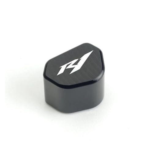 CNC-Blinkerschalterknopf Für YZF R1 R3 R6 YZF-R1 YZFR1 YZF-R6 YZF-R3 /YZFR3 CNC-Aluminium-Motorrad-Blinkerschalter-Tastenkappe(Black) von chennini